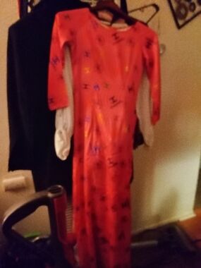 CHANEL Red Asymmetrical Women's Dress